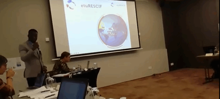 Assemblée générale du RESCIF à l’UCLouvain: présentation de notre président [Vidéo]